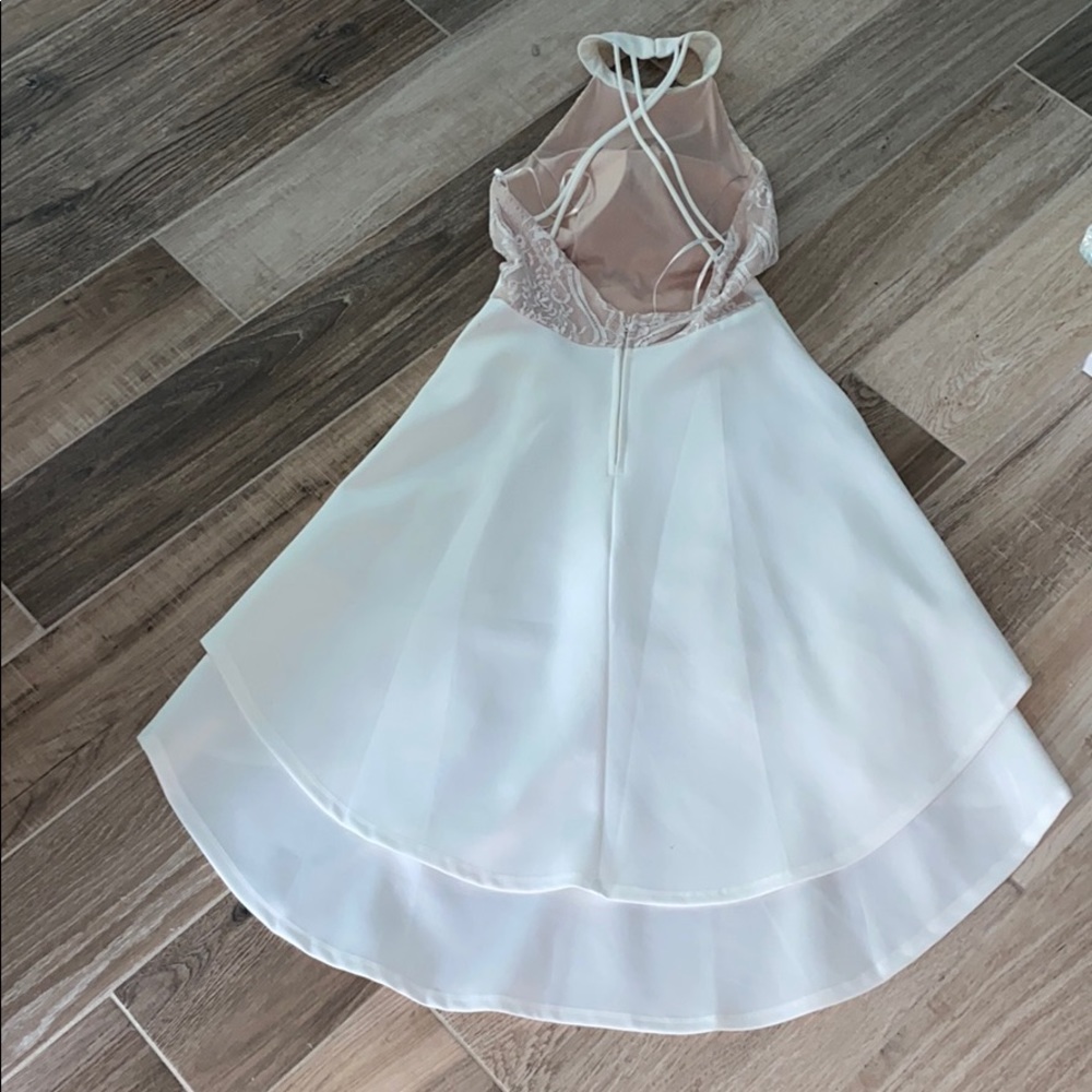 Jade Kristopher Ivory formal dress Gorgeous! Sz 5 - Picture 2 of 8